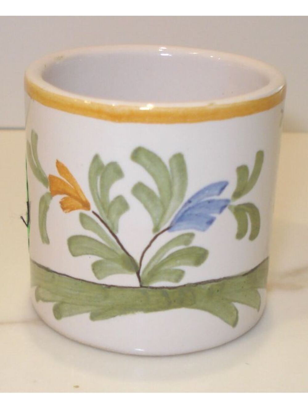 Vintage Beige with Floral Print Tiffany And Company decorative jar/ container
